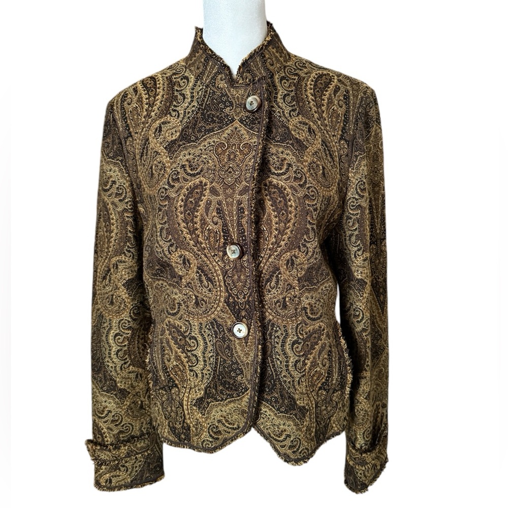 Jones New York Tapestry Blazer - Picture 3 of 10
